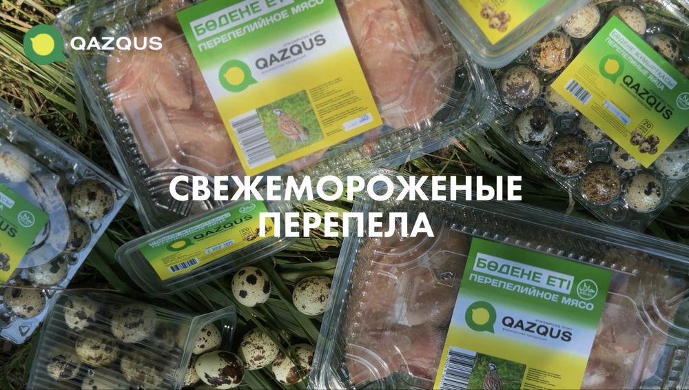 Перепелинный мясо и яйцо