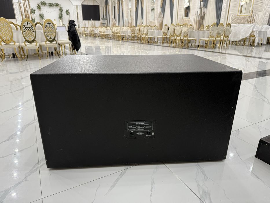 Сабвуфер двойной 18 дюм Samtech bk 218