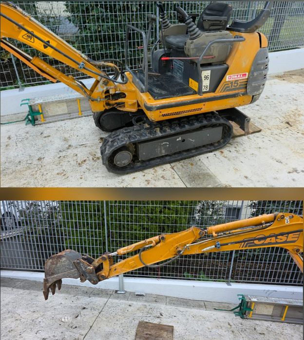Miniexcavator Case 15 cu picon la 1950 h mini excavator
