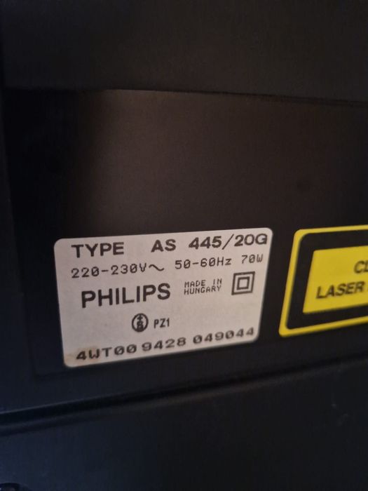 Sisitem Audio PHILIPS cu 2 boxe silver