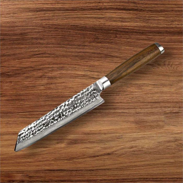 Cutit japonez Damascus 21.5 cm – Cutit profesional de bucatarie