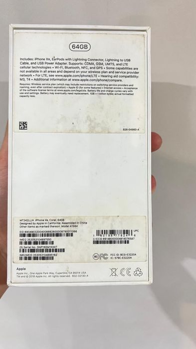 Iphone xr с коробкой