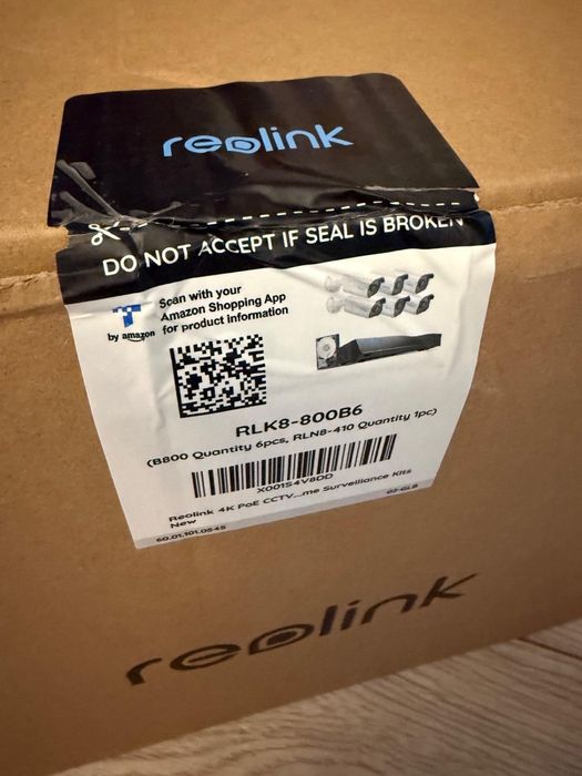 Sistem supraveghere Reolink RLK8-800B6 4K exterior