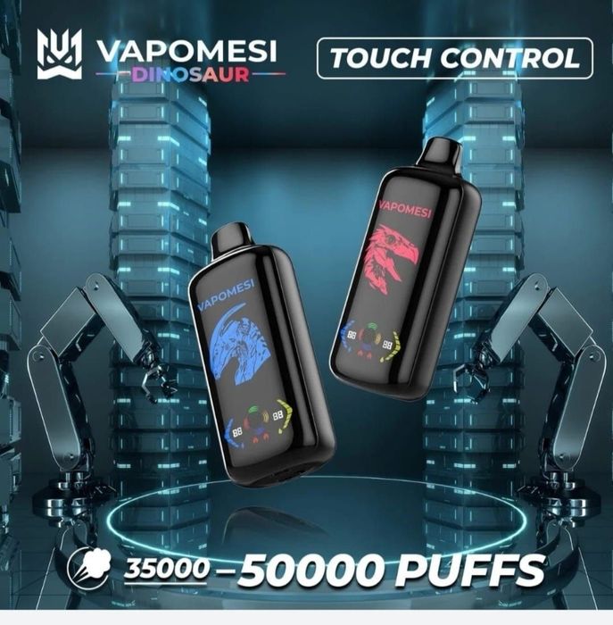 Pachet 3 Bucati Vape 50.000 Puffs Touch Screen Reincarcabil Abur Mult