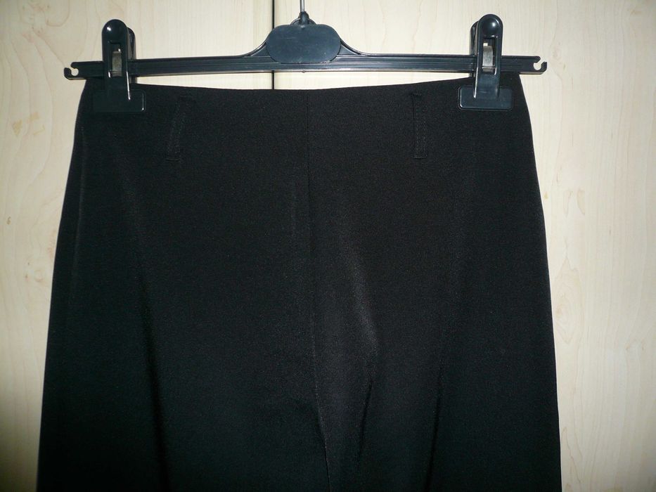 Pantaloni  negri, stil clasic, subtiri, mar.38