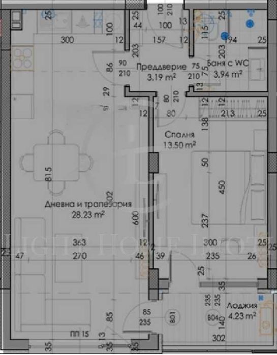 Реф. 2938 Двустаен Апартамент с АКТ 16 / кв. Южен