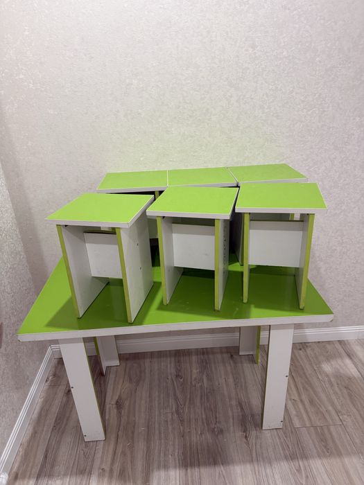 Стол, 6 стульев