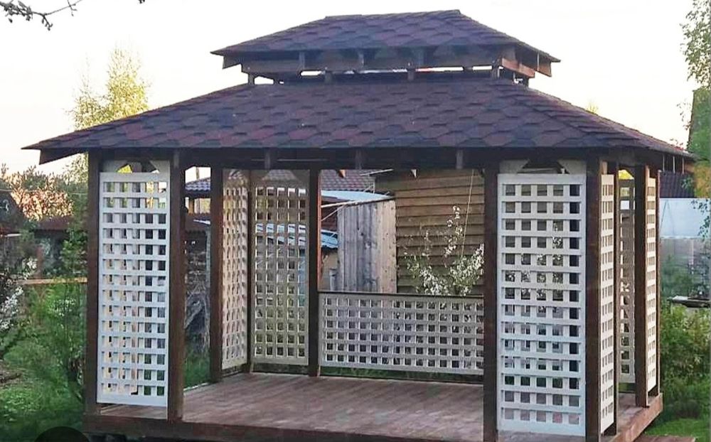 Беседки из дерева