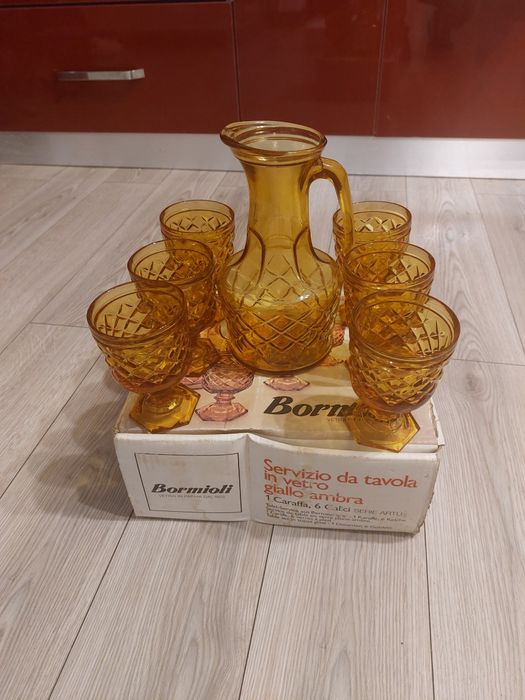 Vand Set Carafa + Pahare Bormioli Dal1825
