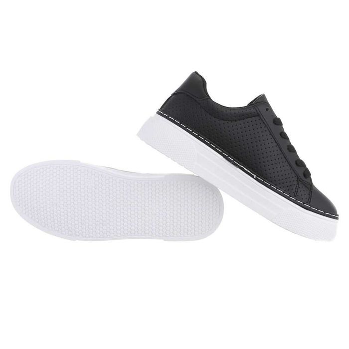 Дамски спортни обувки (Sneakers), черни, 36, 37 номер