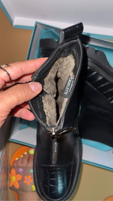 Сапоги кожа, новые