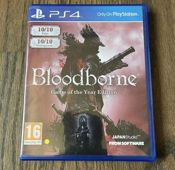 Bloodborne PS4/PS5 в отлично състояние, много запазена