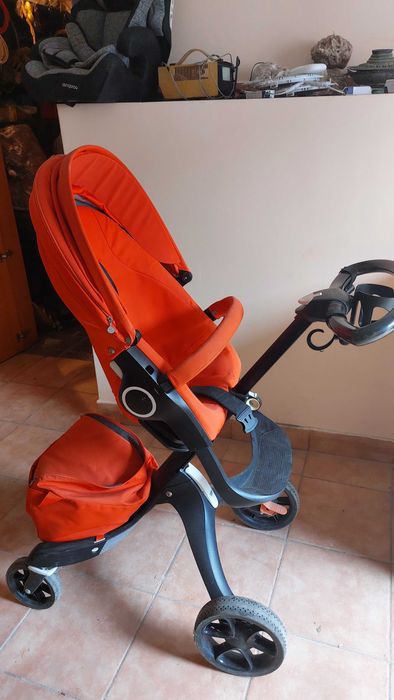 Количка стокке със два коша