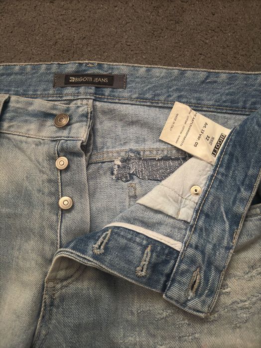 Blugi Slim Bigotti 32 (stil amiri, ksubi)