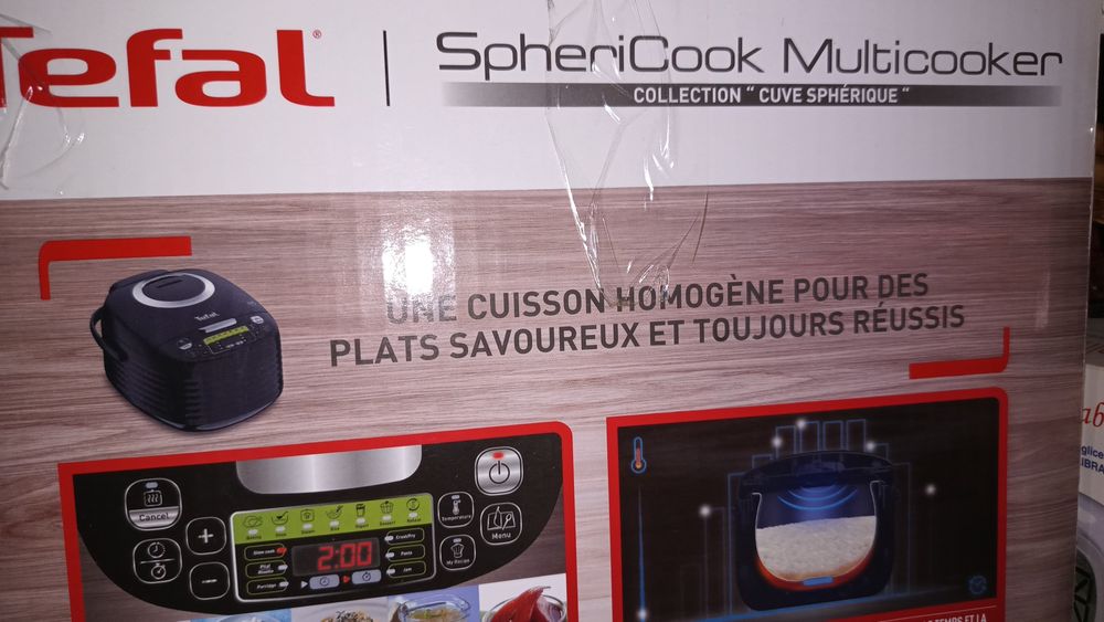 Multicooker 16in1 Tefal SpheriCook RK745800, 820W, capacitate 5L, pano