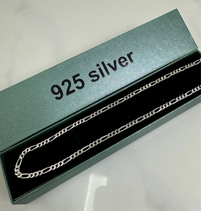 Серебряный шикарный трос Серебро 925. Доставка.