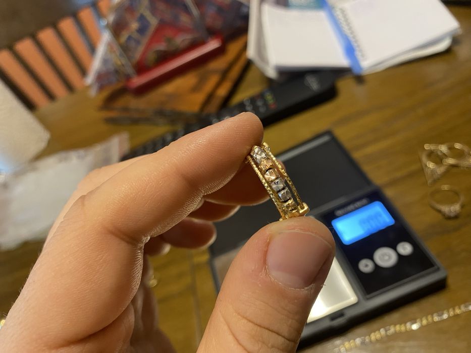 Дамски пръстен 14 к. - 3,21грама