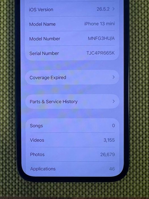 iPhone 13 mini – 256 GB – Alpine Green