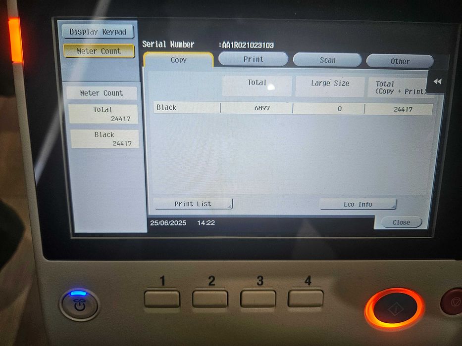 Multifunctionala Konica Minolta alb negru 4052 A4