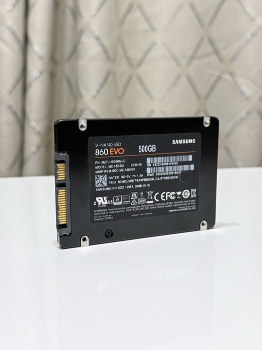 SSD Samsung 860 Evo, 500Gb, SATA