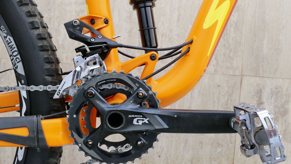 Stöckli Sphen Elite, Mullet, 29-27.5 M, Manitou 130 ход, 2x 11 Sram GX