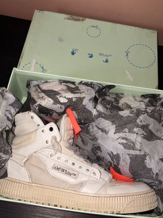 Off White Court 3.0 High Originali