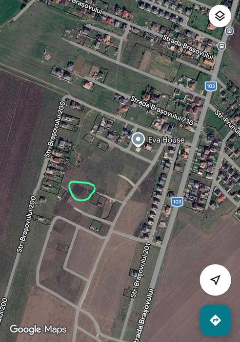 Teren intravilan com Bod, jud Brasov 3 parcele x 510 m2