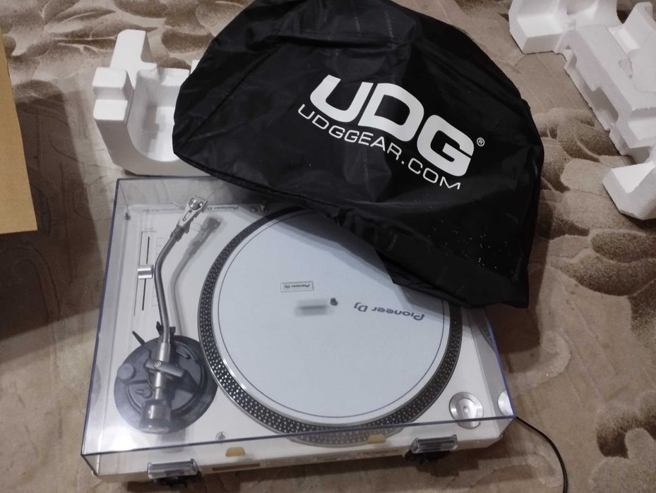 Pioneer PLX 500 White + HUSA UDG + Doza Audiotehnika