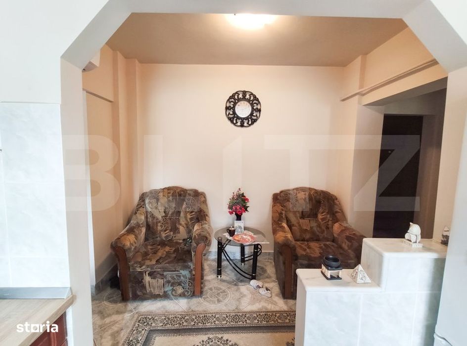 Apartament cu 2 camere decomandate, 52 mp, AC, boxa, renovat, zona Mic