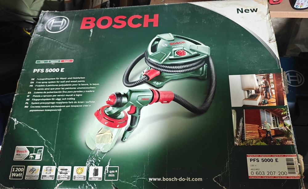 Sistem de vopsit Bosch PFS 5000 E – 1200W – NOU