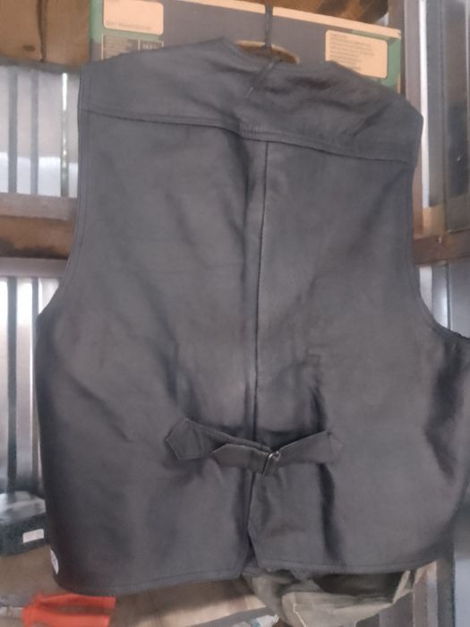 Vind vestă de piele naturala