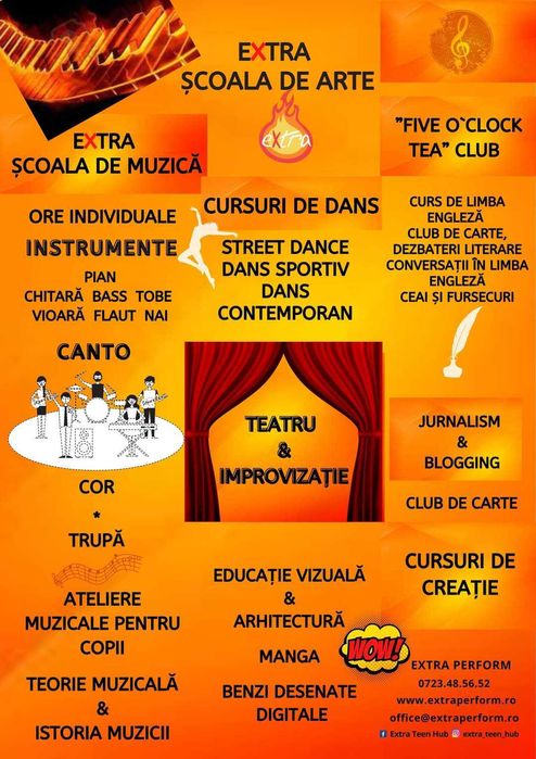 EXTRA TEEN HUB
Activități educative și recreative