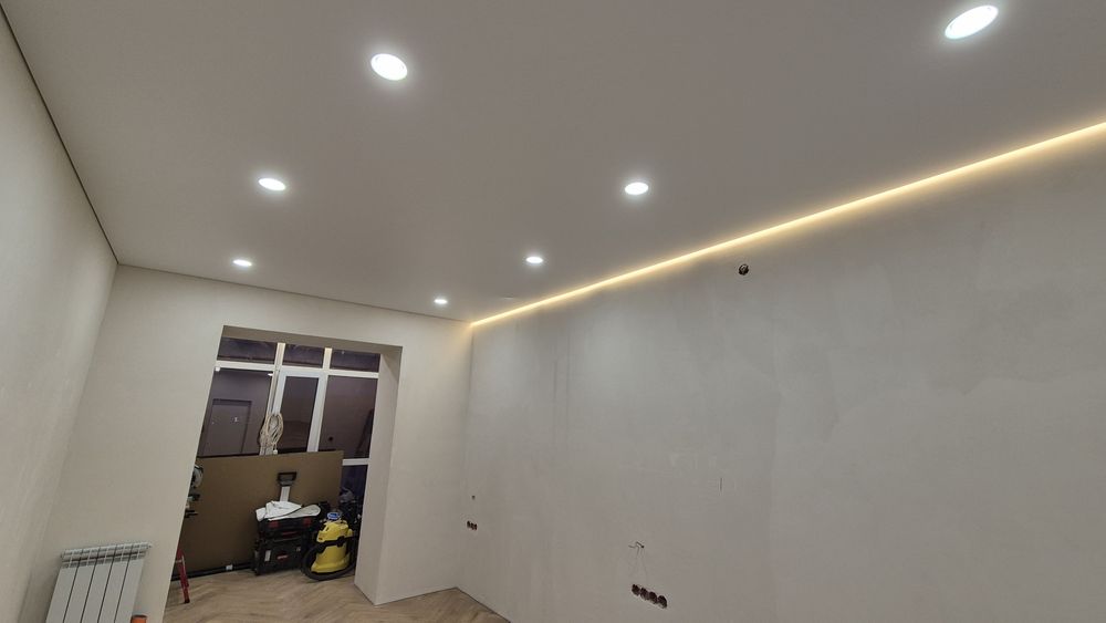 Натяжные потолки!