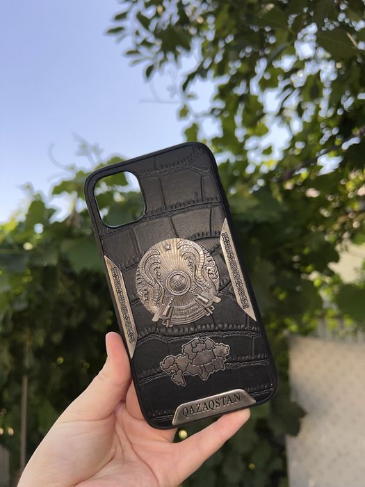 Привезу вам сама! Премиум чехол на iPhone 11 Qazaqstan (металл)