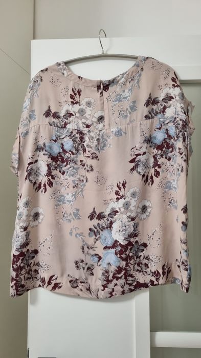 Bluza Next roz floral bordo 14