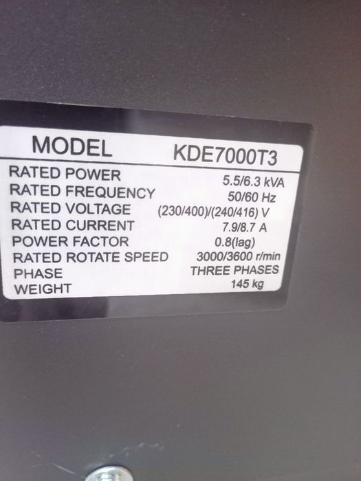 Generator COVAX 6 kvt