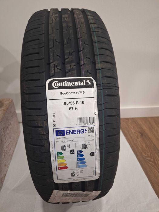 Roata completa anvelopa Continental si janta Mahalia 16 Dacia Logan