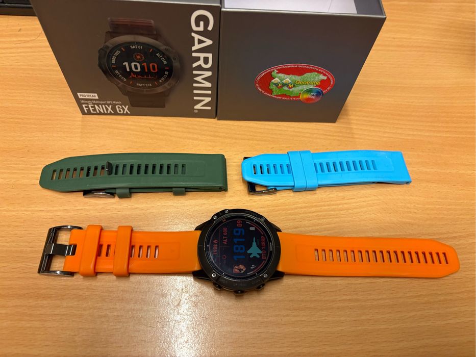 Часовник Garmin Fenix 6x ProSolar