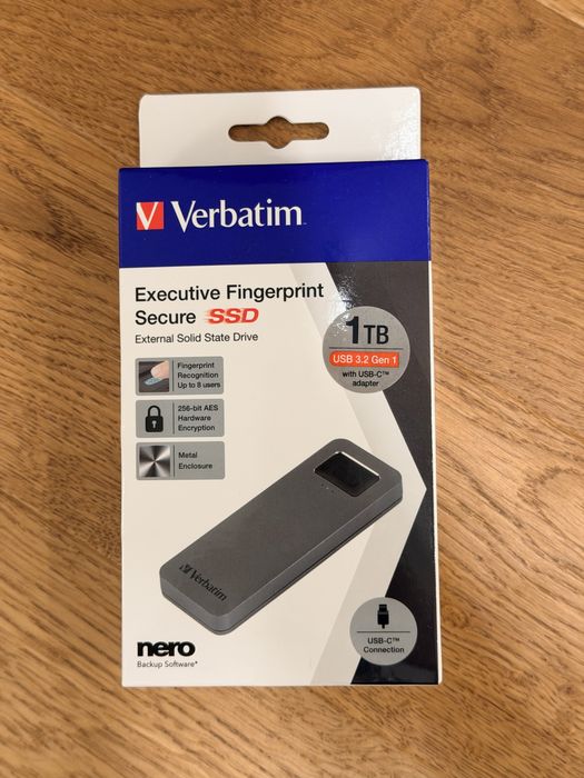 SSD Verbatim SSD 53657 - 1 TB amprenta USB Typ-C 3.2 Gen 1 (3.2 Gen 1)