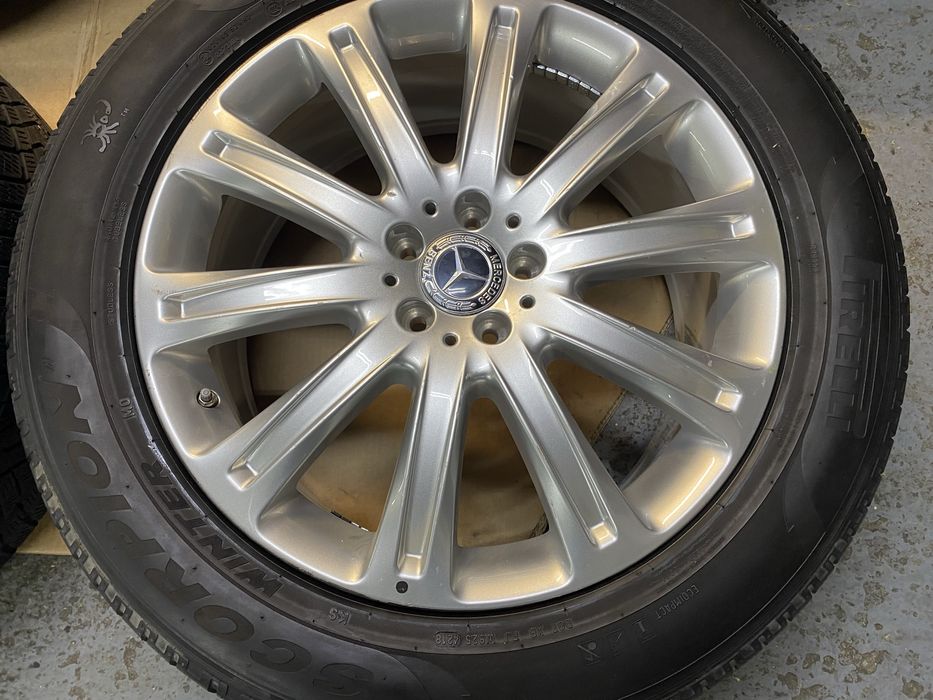 Jante '20 roti iarna Mercedes GL GLE GLS 275/50R20 Pirelli Winter
