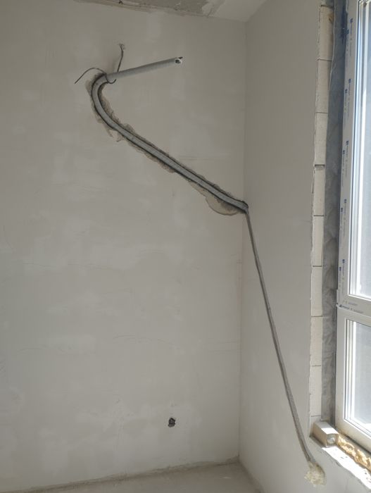 Установка кондиционера,