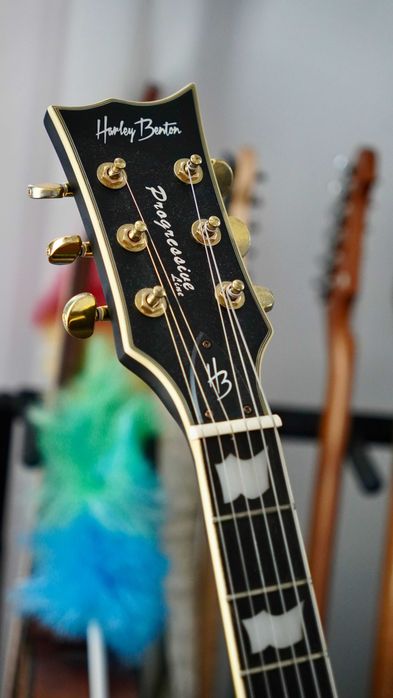 Chitara Harley Benton SC-1000LH SBK Progressive Line (Doze EMG 81 (bridge), EMG 81 (neck)) PENTRU STANGACI (LEFT HANDED)