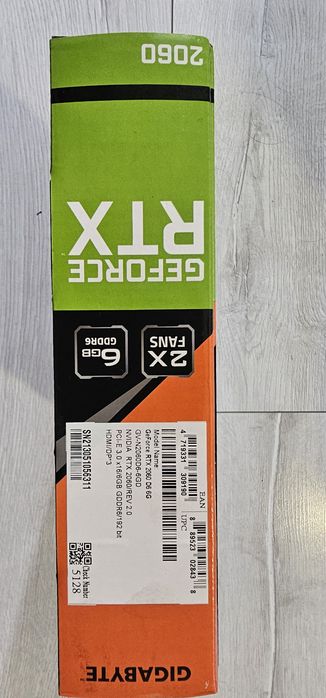Видекарта GeForce 2060 rtx 6gb