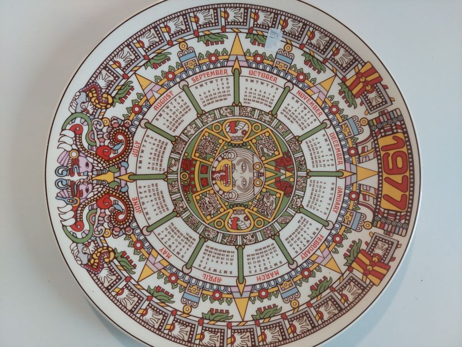 Farfurie vintage din ceramică din 1977