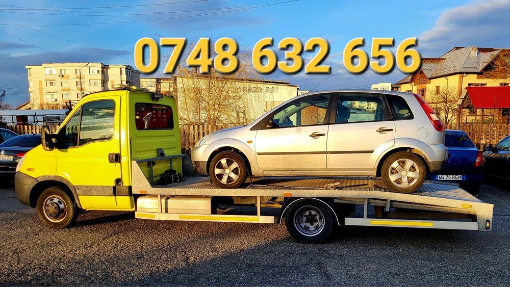 Tractari auto  NON STOP 24/7 Pitesti ,Mioveni,Autostrada A1 .