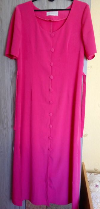 Платье летнее, макси. 46 размер