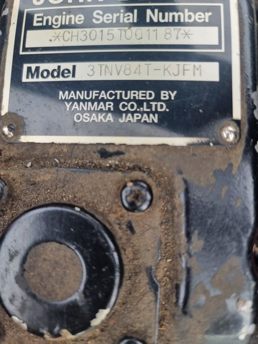 Motor Yanmar TNV-84 miniexcavator