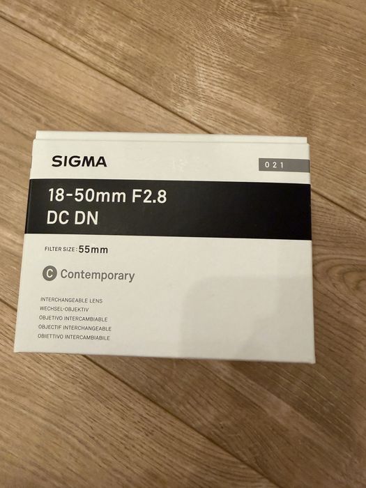 Sigma 18-50mm Obiectiv Foto Mirrorless F2.8 DC DN Contemporary Montura Fujifilm X