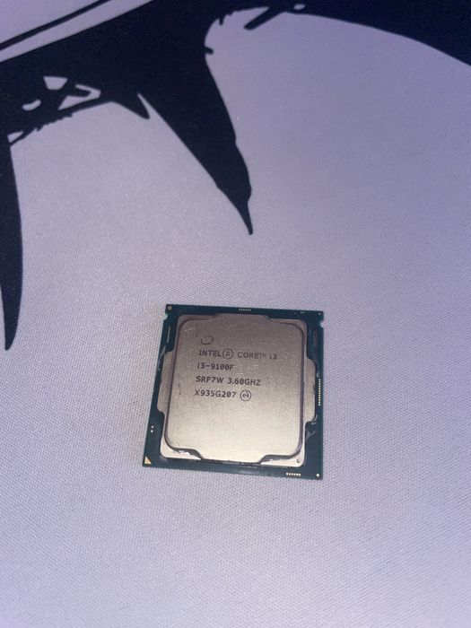 Продам процессор intel core i3 9100f