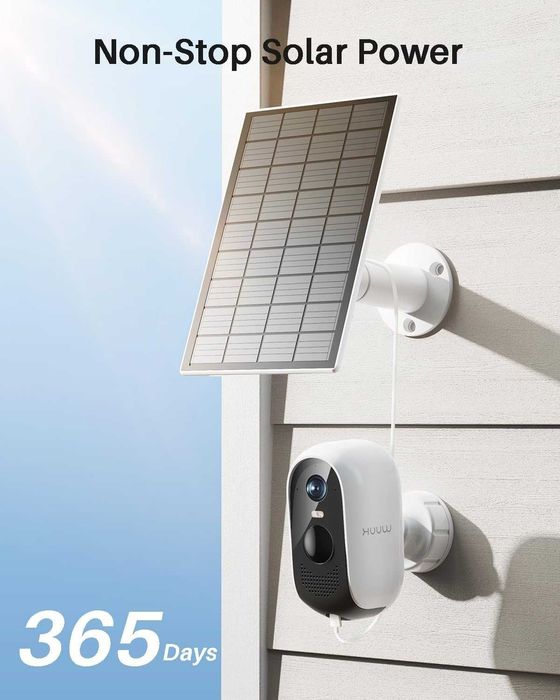Комплект 4бр. Безжични Соларни Камери WUUK 2K (Без Такси)